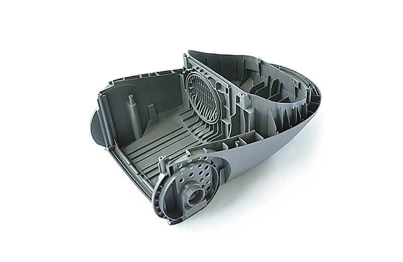 Custom injection molded component