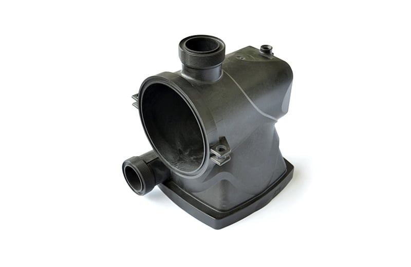 Custom injection molded component