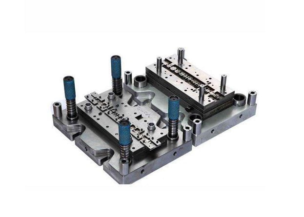 Precision stamped metal component