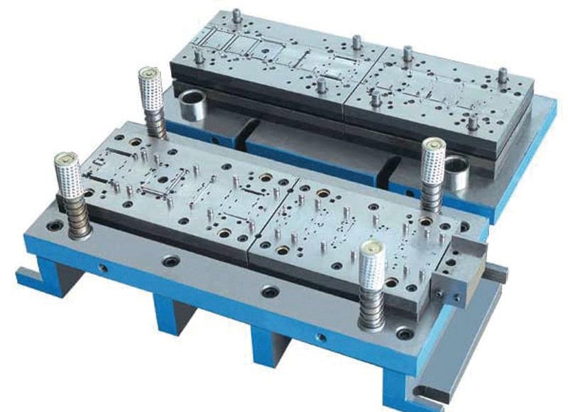 Precision stamped metal component