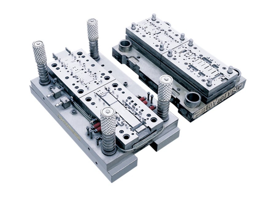 Precision stamped metal component