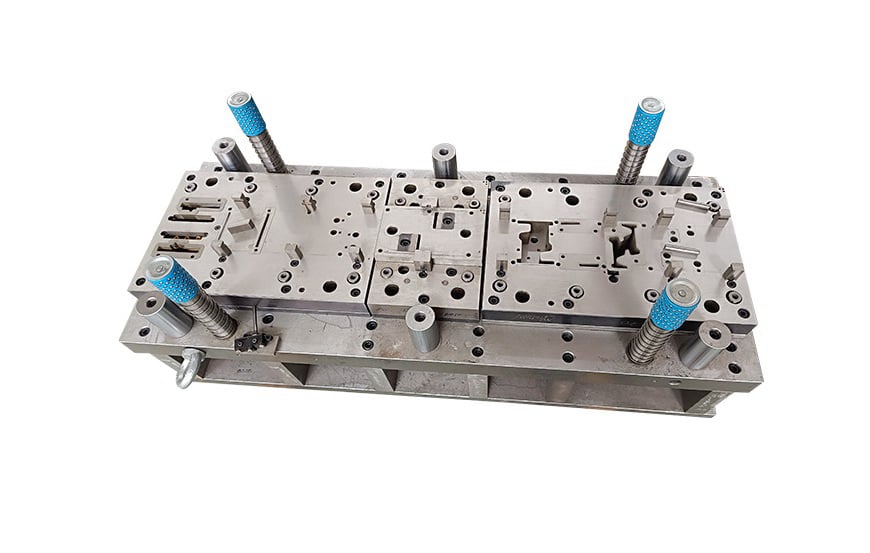Precision stamped metal component